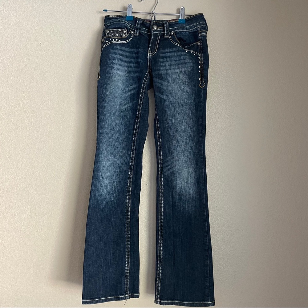 Antique Rivet Jeans - Picture 5 of 9